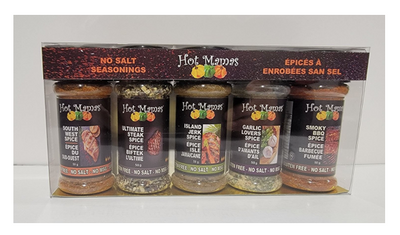 Hot Mamas No Salt Gourmet Seasonings Gift Pack